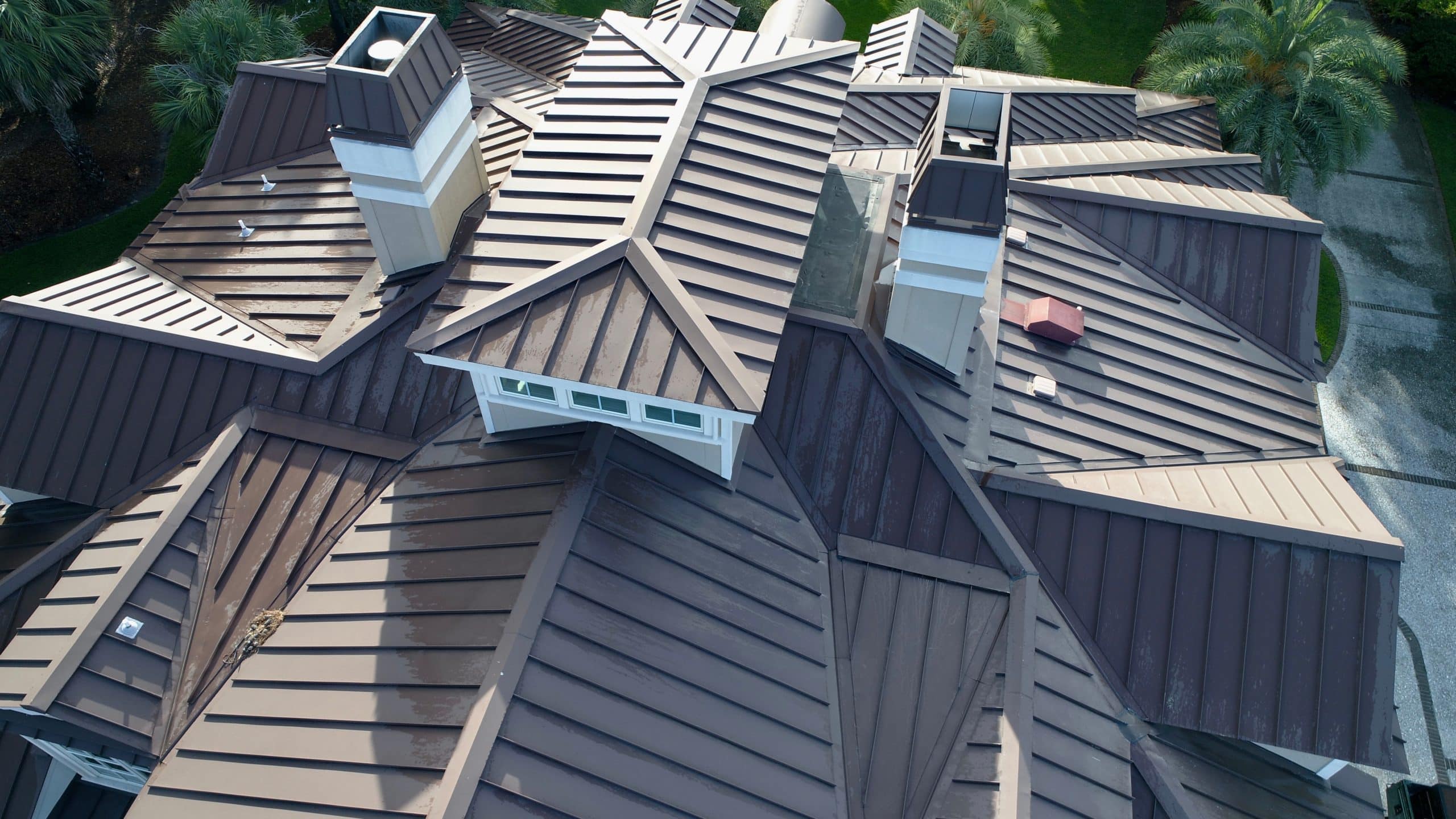 standing seam metal roofing